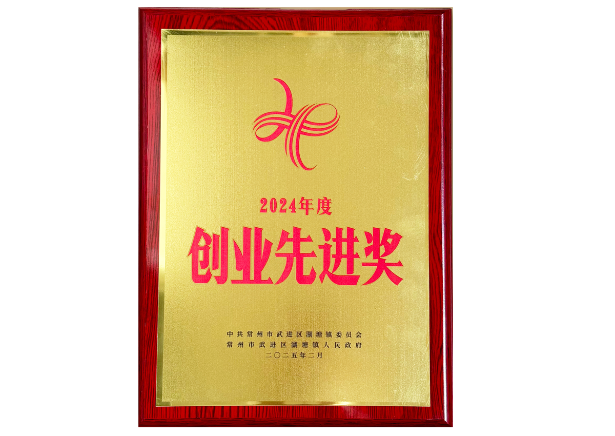 常州ob电竞商业管理有限公司——2024年度创业先进奖